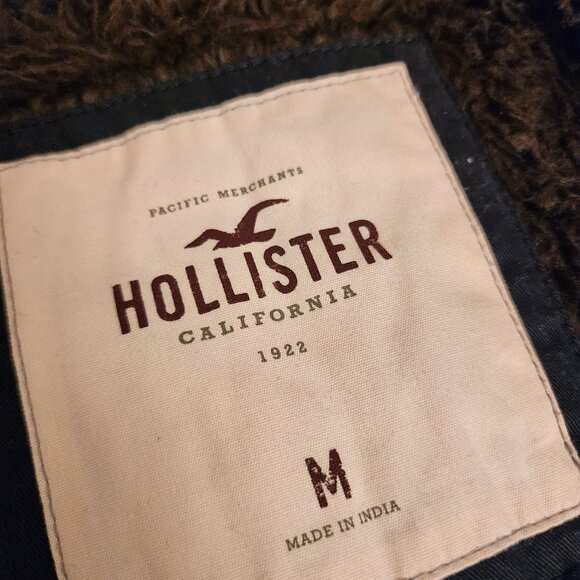 HOLLISTER - Men's Sherpa Jacket - M - Picture 4 of 4